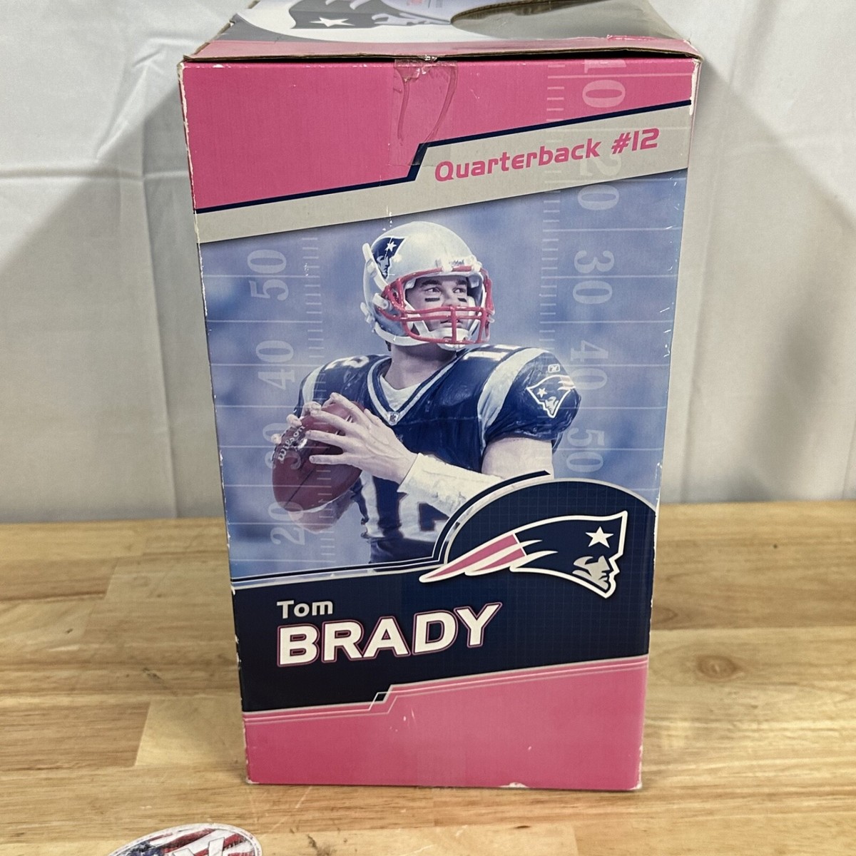 【未使用・未開封】マクファーレン　NFL トム・ブレディ　フィギュア 未使用・未開封】マクファーレン NFL トム・ブレディ フィギュア