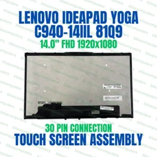 Lenovo Yoga C940-14IIL FHD LED LCD Touch Screen Display Screen Panel 5D10S39595