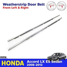 For Honda Accord 2008-2012 Glass Rubber Seal Weatherstrip Door Belt FR L+R Z10