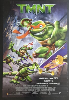 TMNT (2007) Original 27x40 One Sheet Movie Poster Rolled