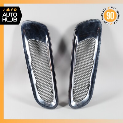12-13 Aston Martin Rapide Right & Left Side Hood Grill Grille Set OEM