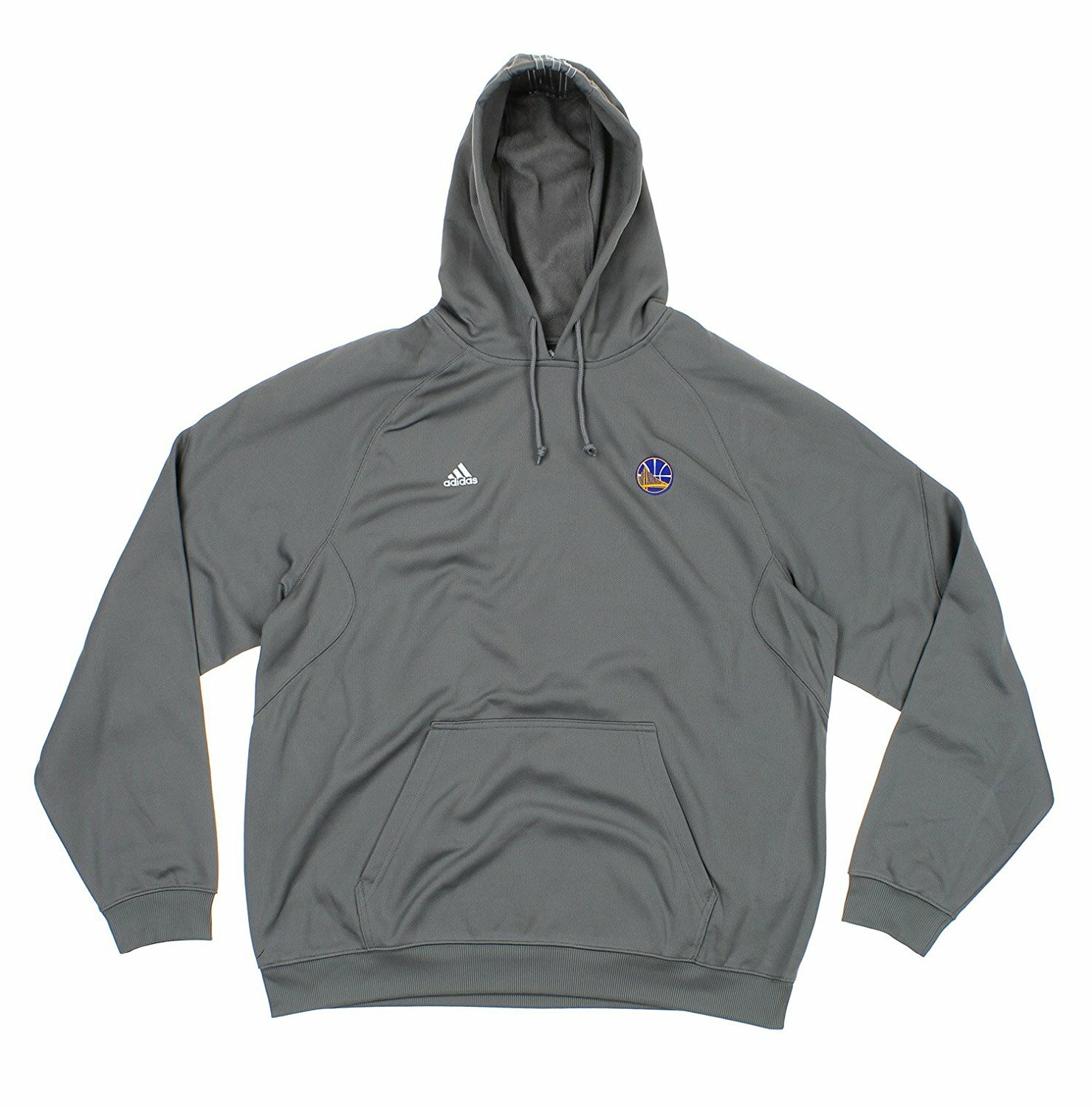 Адидас мужские НБА Голден Стэйт Уорриорз пуловер толстовка с капюшоном