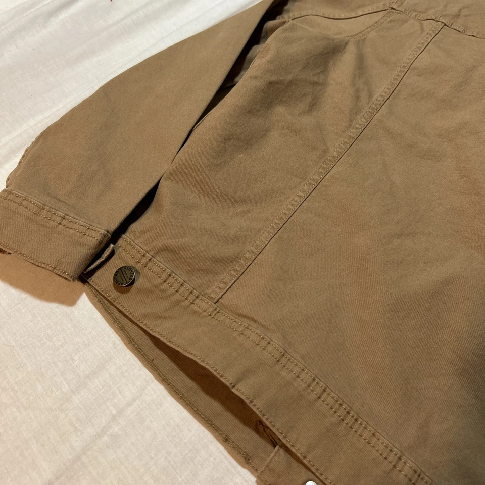 Chaqueta mediana Red Head para mujer de lona de algodón bajo Pro Cabelas elástica marrón tostado Foto 2 de 4