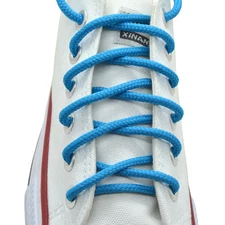 2 Pairs Round Athletic Sport Sneaker "Turquoise" 27,36,45,54" String Shoelace