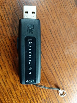 Kingston digital, inc (nsp) 4gb secure USB 256bit encrypt dt4000/4gb (740617181616)