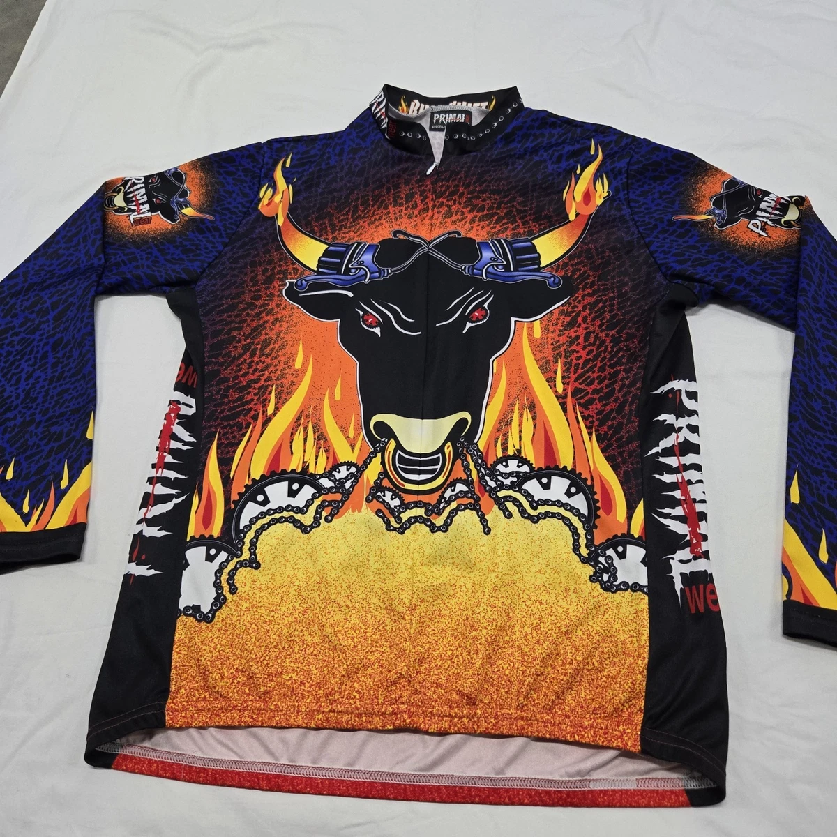 Primal Unisex Adults Cycling Jersey Cycling Tops, T-Casuals for