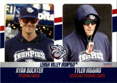 2024 Ryan Buchter Choice Minor League Rookie Card Lehigh Valley Ironpigs