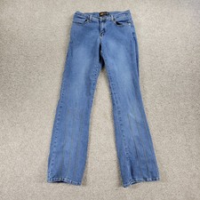 VTG 90s Route 66 Womens Jeans 4 Blue Bootcut Med Wash Mid Rise Stretch Denim