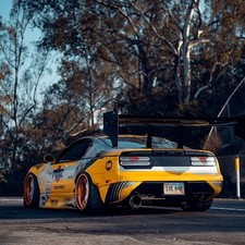 KBD Body Kits Pmz-K V2 2 Pièce Arrière Fenders Pour Nissan 300ZX 1990-1996 2+2
