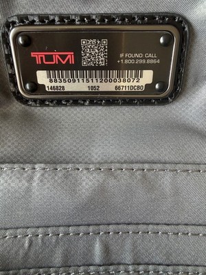 NWT VHTF Tumi Scott Compact Sling Black Carbon Fiber | eBay