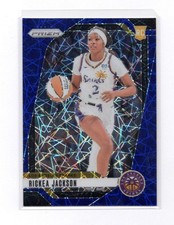 2024 Panini Prizm WNBA #60 Rickea Jackson Blue Velocity Prizms