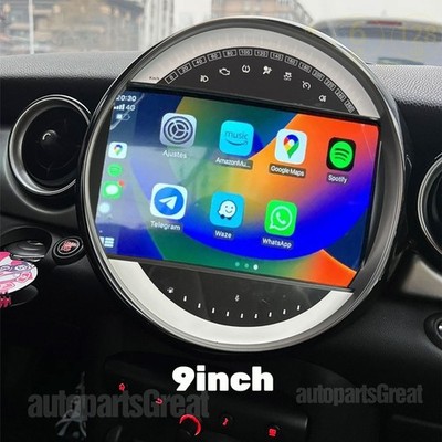 9'' Radio For BMW MINI / MINI COOPER 2007-2014 Android 13 Carplay GPS Car Player