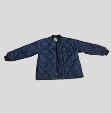 Weargaurd Mens large Insulated/quilted nylon blue jacket