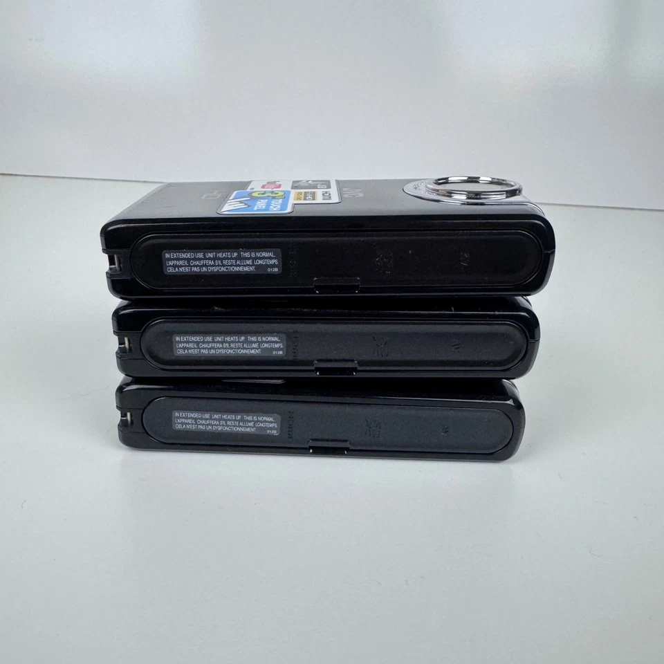 3x JVC Picsio GC-FM2BAA Digital Palm Camcorder Video Camera 1080p HD Tested READ - Image 4 of 4