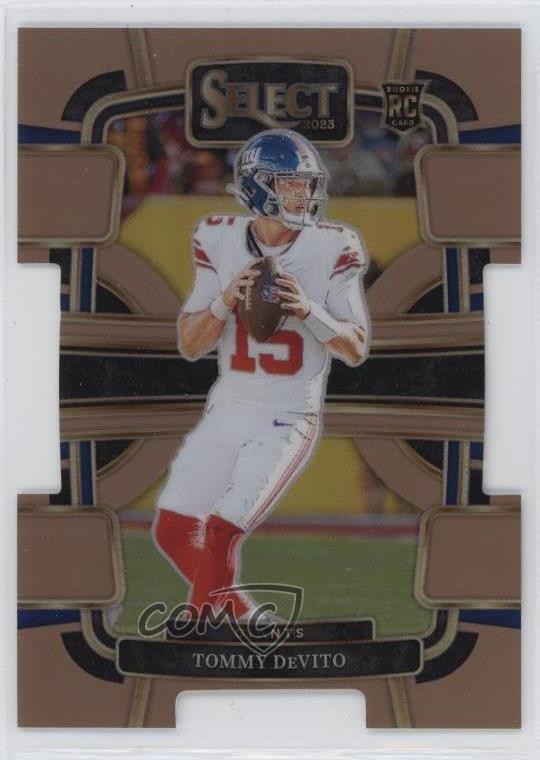 2023 Panini Select Concourse Copper Prizm Die-Cut 177/299 Tommy DeVito #73 12fl