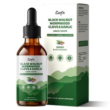 Parasite Cleanse Tincture/Extract-Wormwood, Black Walnut Hull, Clove 60ML