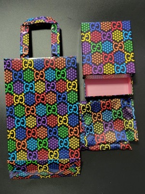 Gucci Psychedelic Gift bag, Box, Cloth Wallet Bag