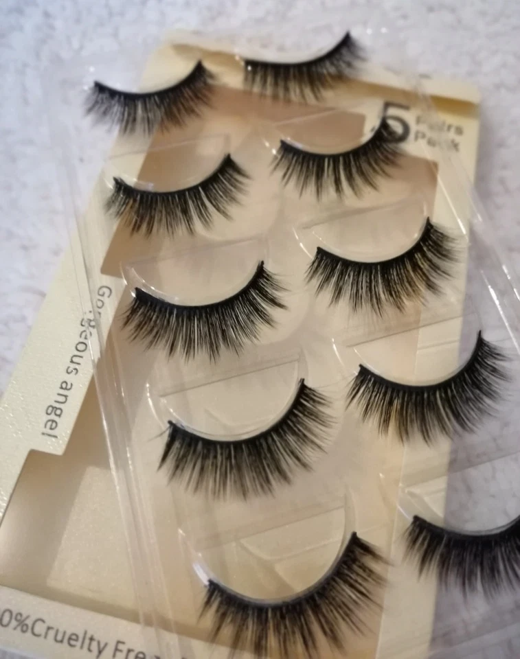15x Pairs 3D Mink False Eyelashes Wispy Cross Long Thick Soft Fake Eye Lashes UK - Image 3 of 4