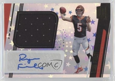 2019 Panini Unparalleled Jersey Astral /150 Ryan Finley #318 Rookie Auto RC v1x