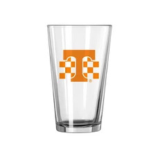 Tennessee Vols Checkerboard 16oz Gameday Pint Glass Logo Brands 217-G16P-1C