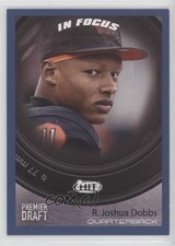 2017 Sage Hit In Focus Blue R Joshua Dobbs #121 0v9