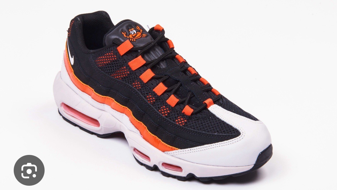 New 11 Nike Air Max 95 Baltimore Pack Away Orioles Crab Orange