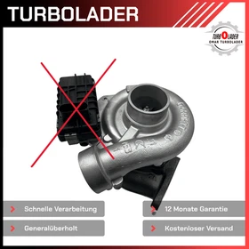 Turbolader für Mercedes E-Klasse S-Klasse 320CDI 150KW 204PS OM648 A648096029980
