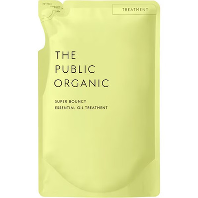 The Public Organic Super Bouncy Essential Oil Treatment Refill 400ml