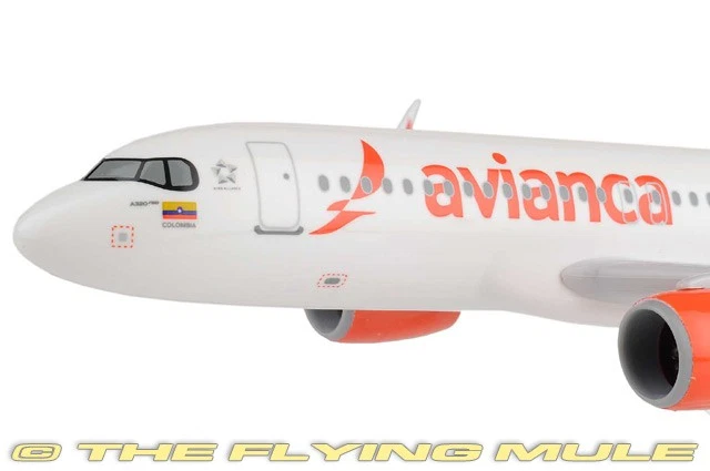 Skymarks 1:150 A320neo Avianca Colombia N943AV - Image 3 of 4