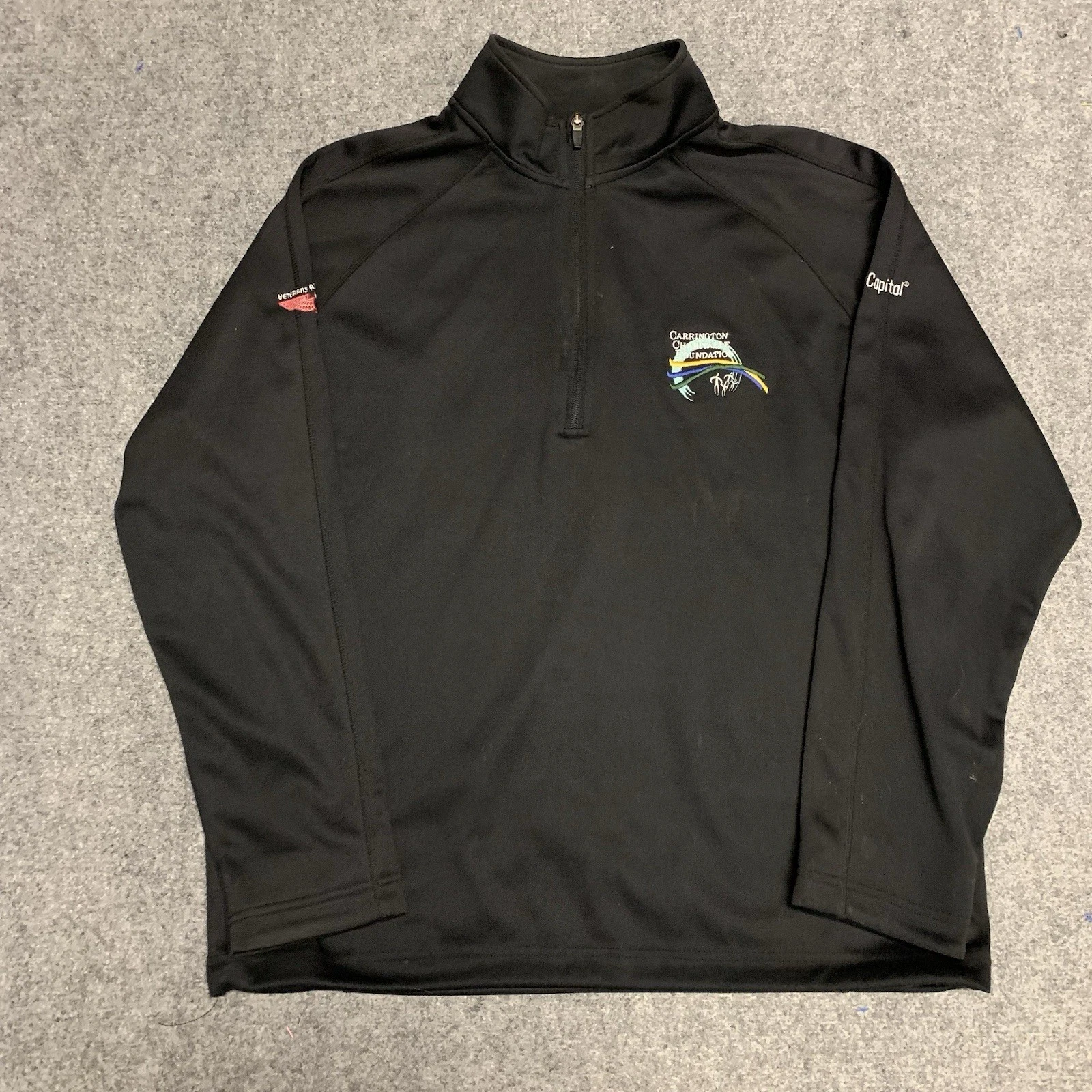 Zero Restriction Jacket Mens Adult Size Large L Lightweight 1/4 Zip Golf Coat