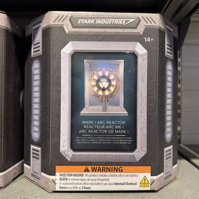 #ad #ad Disney Parks Marvel Iron Man Arc Reactor Mark 1 Light Up In Display Case Sealed $149.99