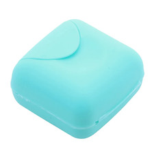Caja de jabón de viaje portátil contenedor baño accesorios hogar cajas de jabón de plástico con cubierta