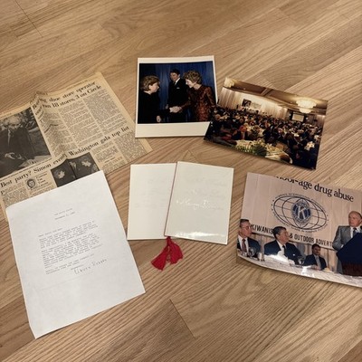 Nancy Reagan Tribute Event - Collection of Mementos, December 1988