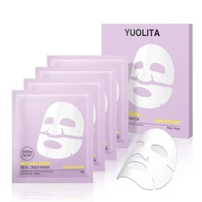 Collagen Face Mask hydrating Overnight Face Mask for All Skin 34gx4pcs