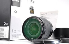 SONY E 10-18mm F/4 OSS SEL1018 Lens for SONY E mount Original Box Filter -MINT-