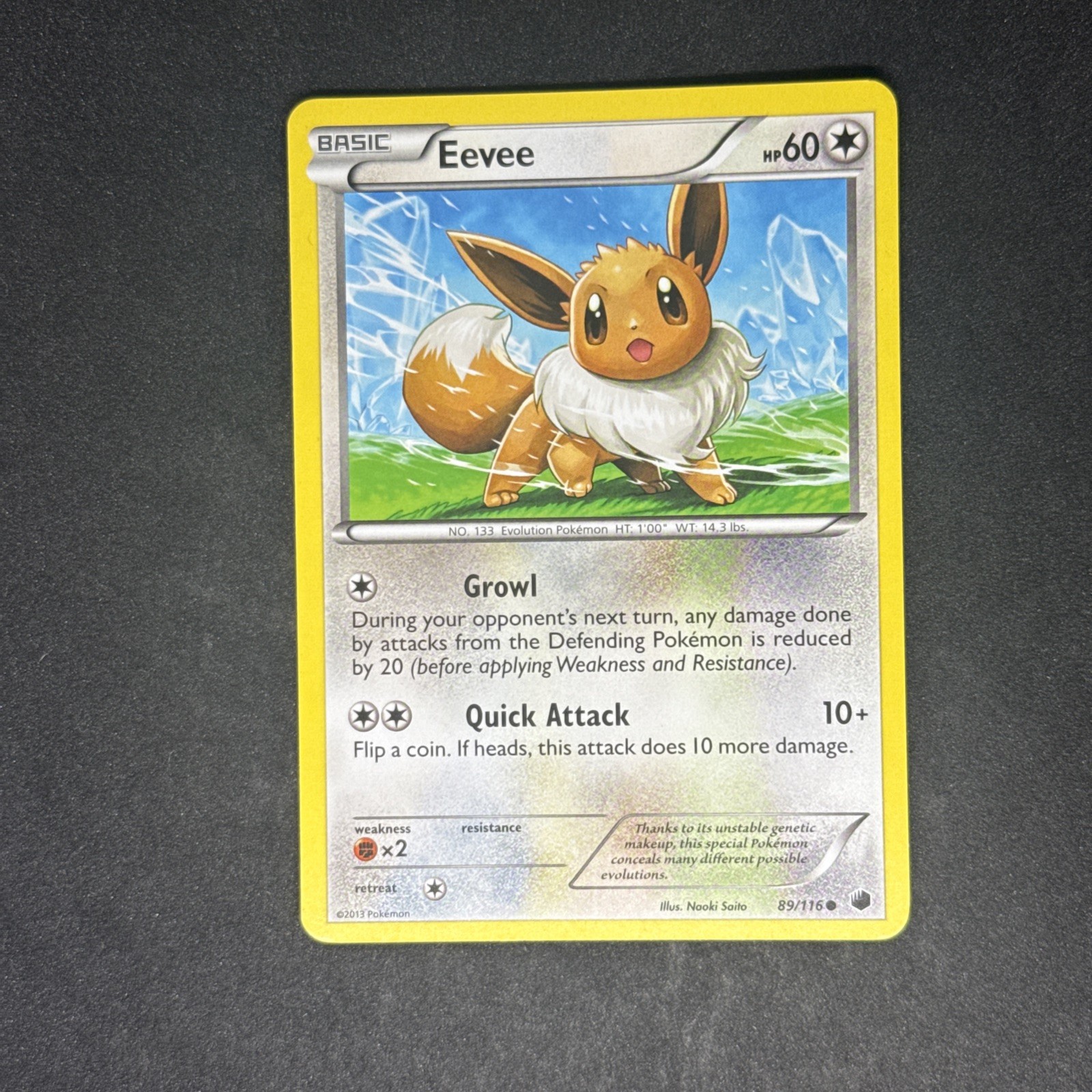 LP Eevee 89/116 Plasma Freeze Common