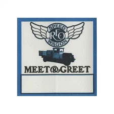 REO Speedwagon 2001 Concert Tour Meet & Greet Backstage Pass
