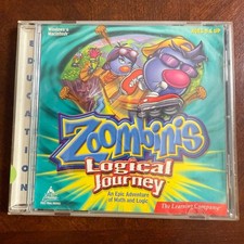 vtg Zoombinis Logical Journey PC CD-ROM 2001 The Learning Company Windows  Mac