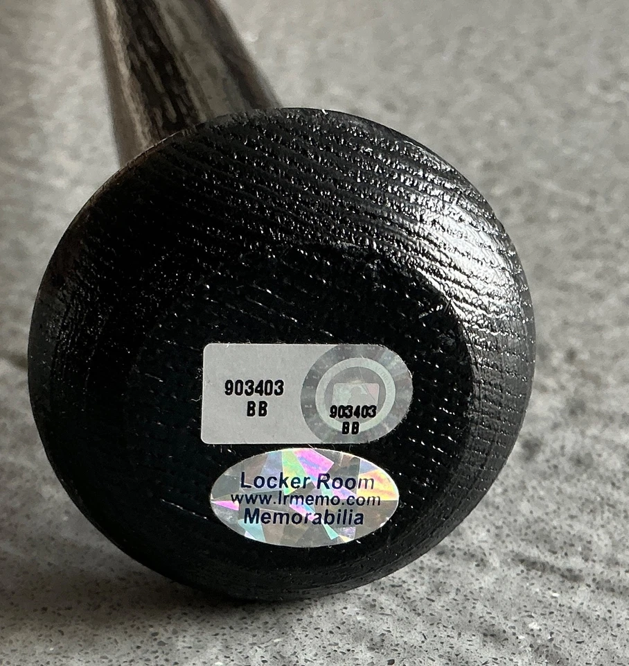 JUSTIN UPTON FIRMADO BLACK RAWLINGS BIG STICK BAT LOS ANGELES ANGELS Autografiado Foto 4 de 4