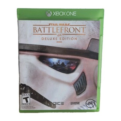 XBox One Star Wars Battlefront Deluxe Edition Video Game 2015 Complete CIB 