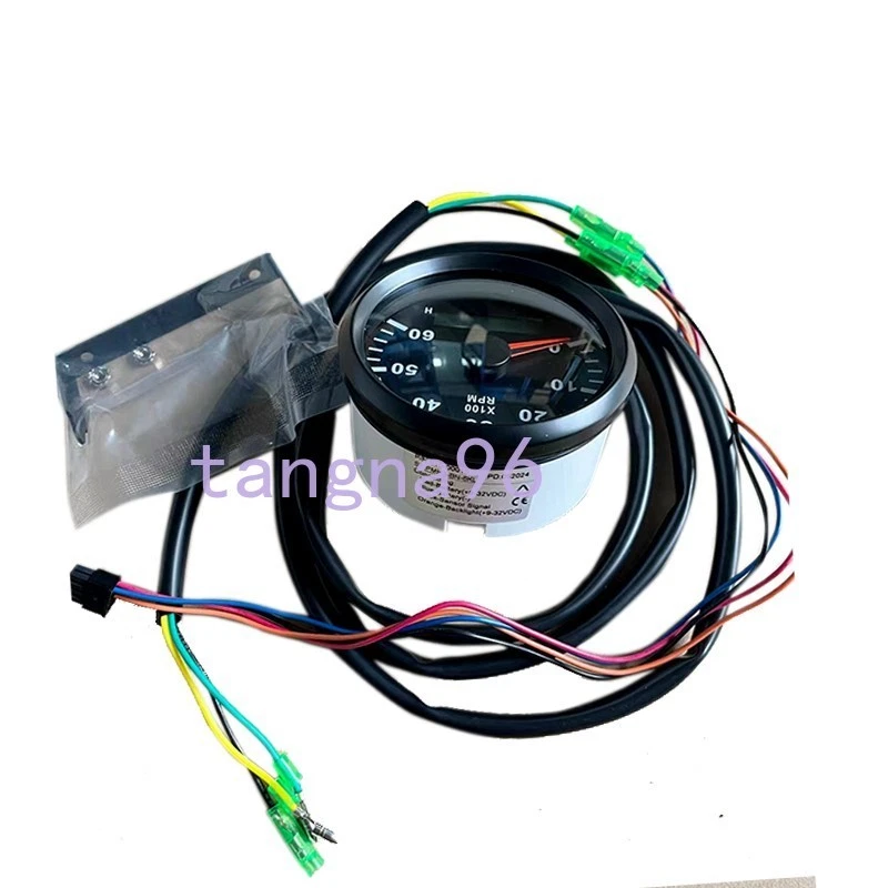 Tacómetro fueraborda 6000 8000 RPM apto para Yamaha Suzuki Mercory 2 tiempos 4 tiempos