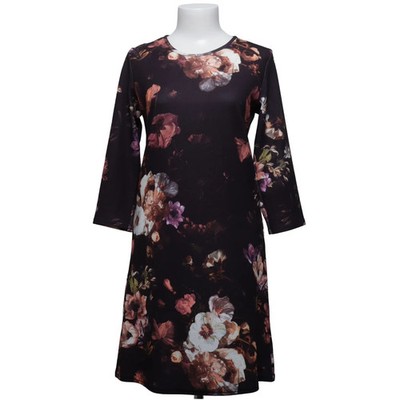 Sisters Point, Kleid, Größe: S, Schwarz/Mehrfarbig, Elasthan/Polyester #Mzm