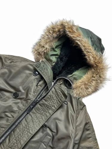 Vintage Spiewak Golden Fleece Parka Extreme Cold Weather N3B Style 1N3BFC Sz 38 image 12