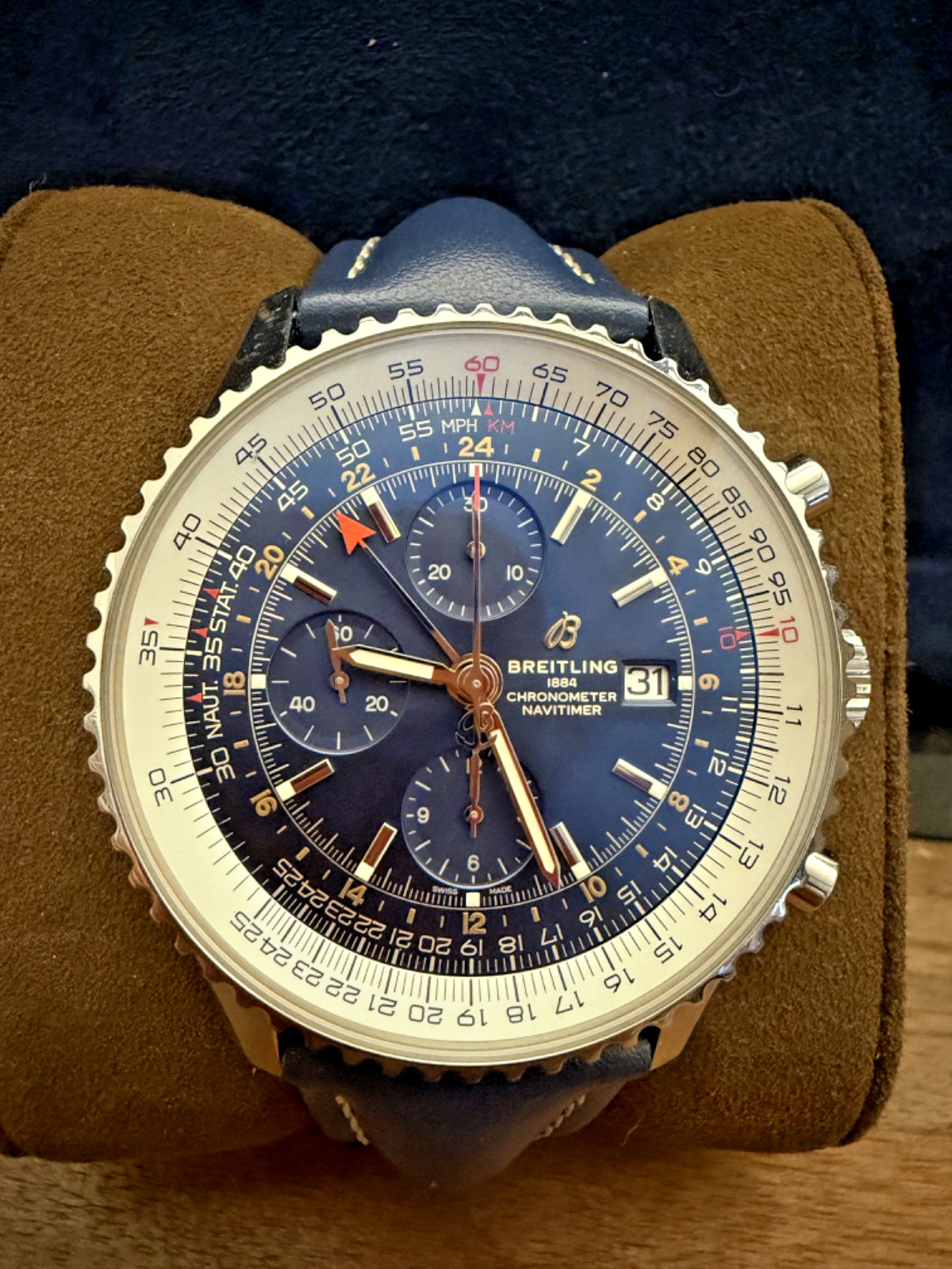 Breitling Navitimer Chronograph GMT 46 A24322