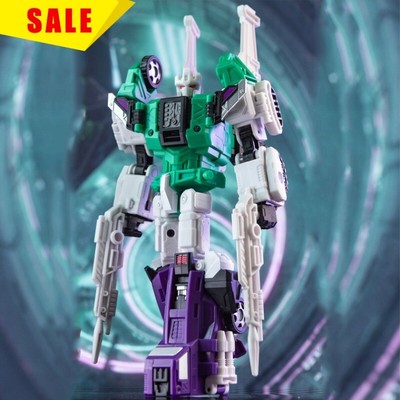 JINBAO Sixshot green ninja G1 Transformable model toys action figure gift