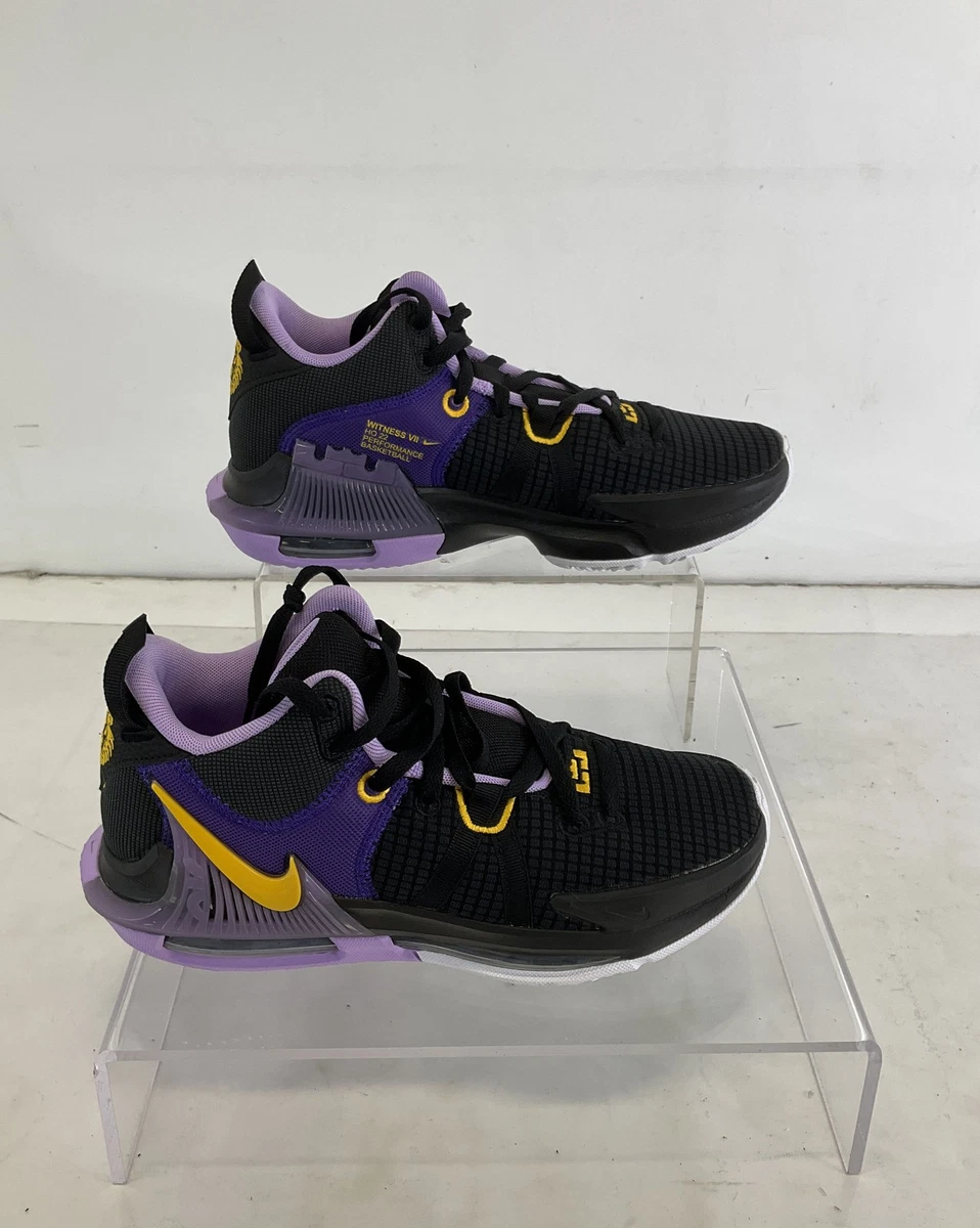 EUC!! Nike LeBron Witness XII, Purple/Black/Gold, Men’s Size 14. Nike LeBron Witness VIII Men main image 4