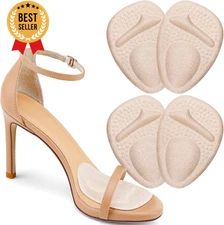 Ball of Foot Cushions Metatarsal Pads Women High Heels Non-Slip Shoe Support