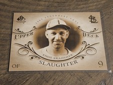 2005 SP Legendary Cuts #24 Enos Slaughter Nmmt