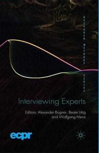 Interviewing Experts - 9781349305759