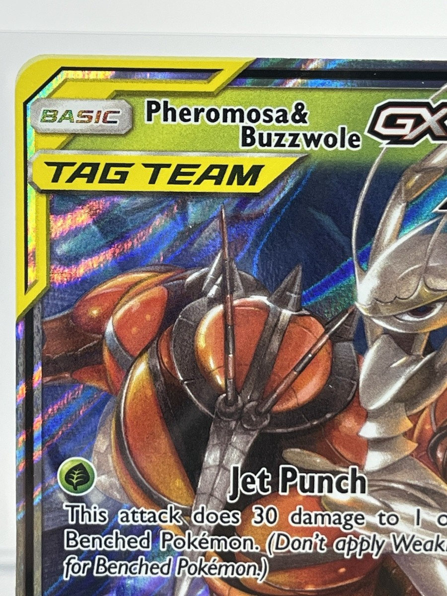 Pokémon Pheromosa & Buzzwole GX 1/214 SM-Unbroken Bonds Ultra Rare